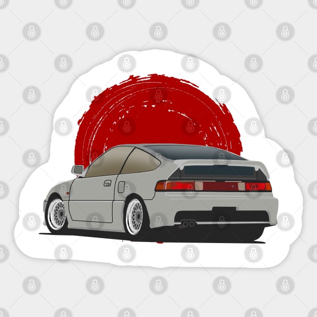 Honda CRX Sticker by Rebellion Store